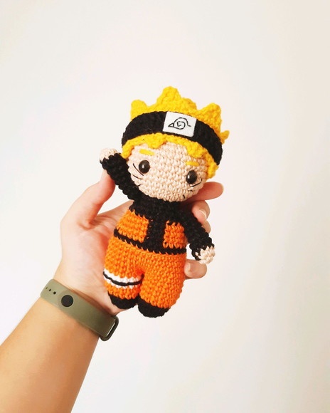 Receita Amigurumi do Naruto - Evolução Criativa - 2023