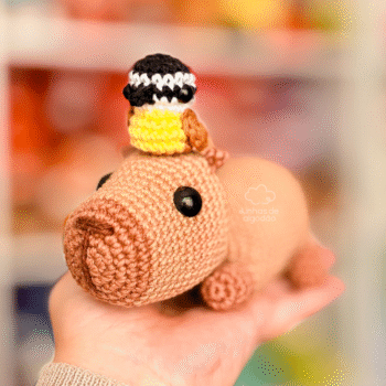Capitu e Bentinho, a capivara e bem-te-vi - Receita em PDF