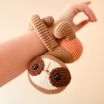 Agarradinha, a preguiça | Receita de Amigurumi em PDF